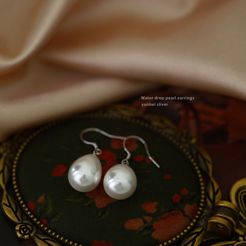 Moonlit Pearl Earrings