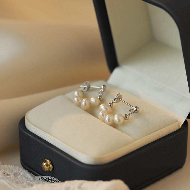 Pearl Orbit Earrings