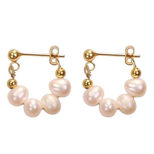 Pearl Orbit Earrings